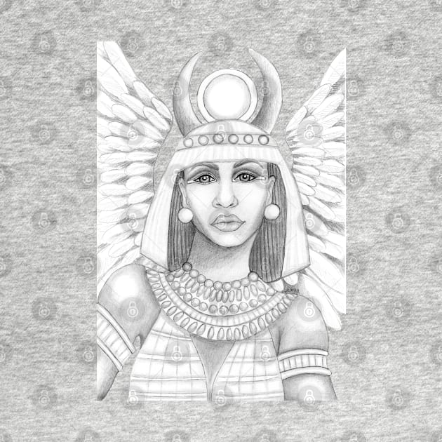 Ancient Egyptian Goddess Isis by IvyLilyArt